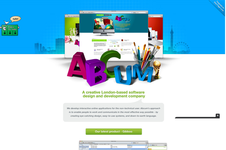 Abcum Limited website preview